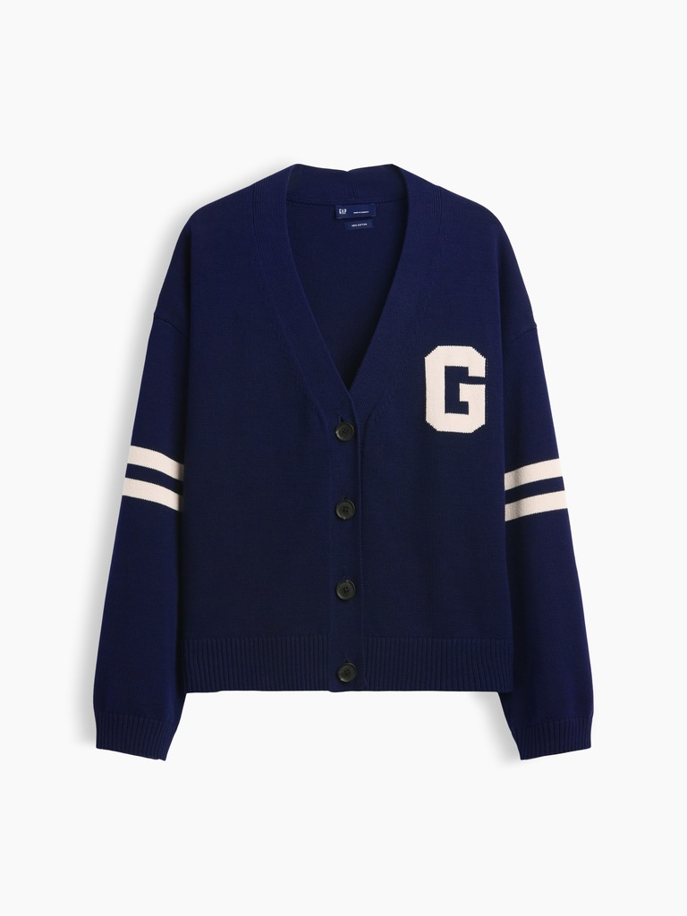 100% Cotton Oversized Cardigan Sweater