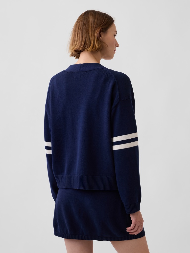 100% Cotton Oversized Cardigan Sweater