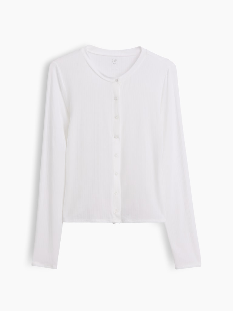 SoftMade Modal Rib PJ Cardigan