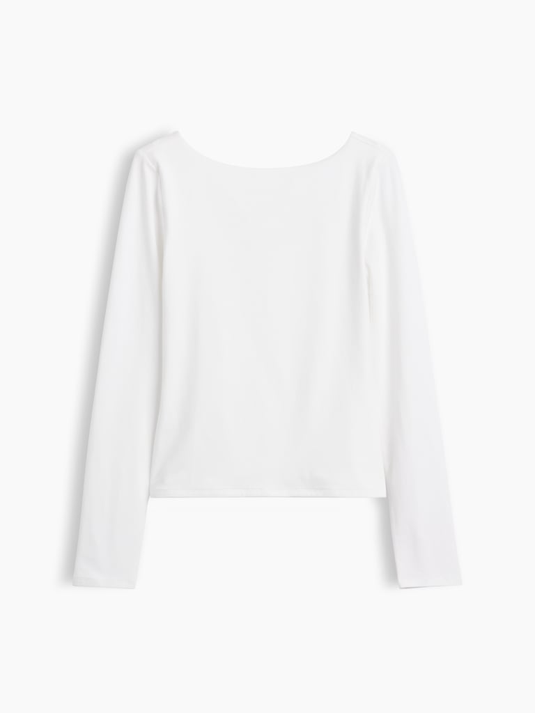 CloseKnit Jersey Scoop-Back T-Shirt
