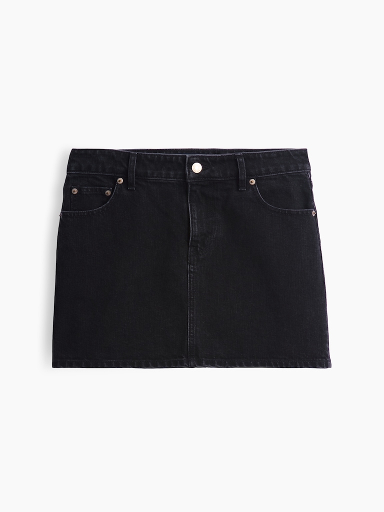 Denim Mini Skirt