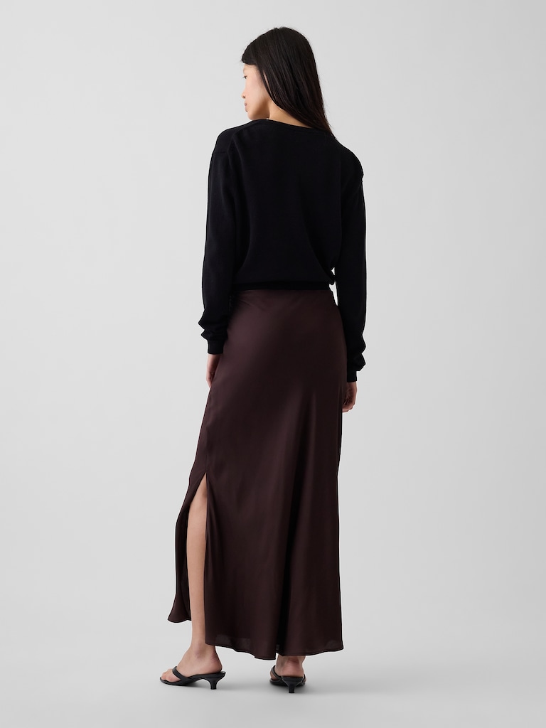 Maxi Slip Skirt