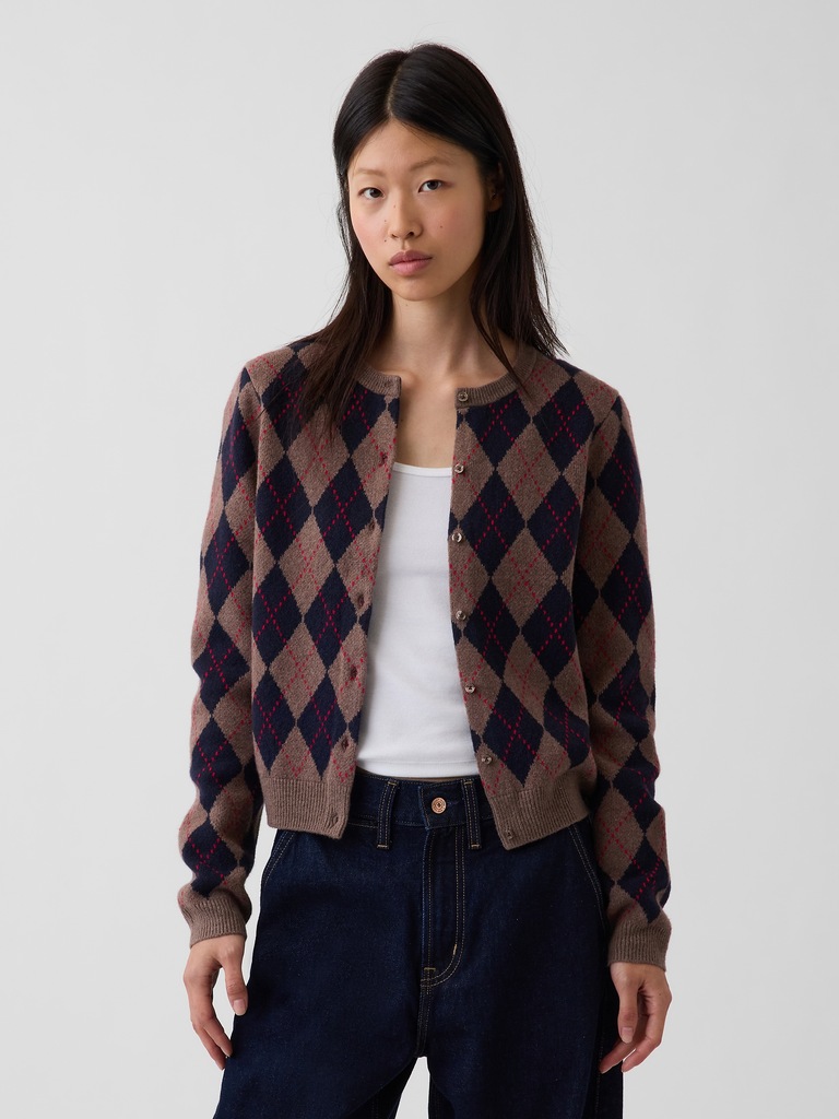 CashSoft Crop Cardigan