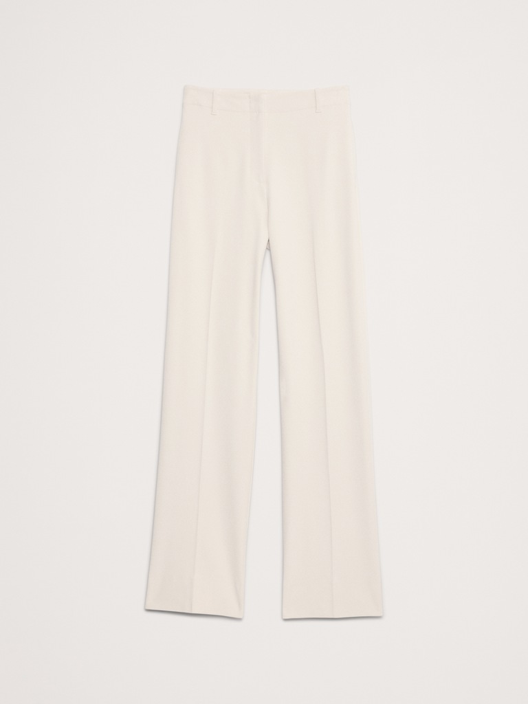 Ultra High-Rise Modern Straight City Stretch Pant