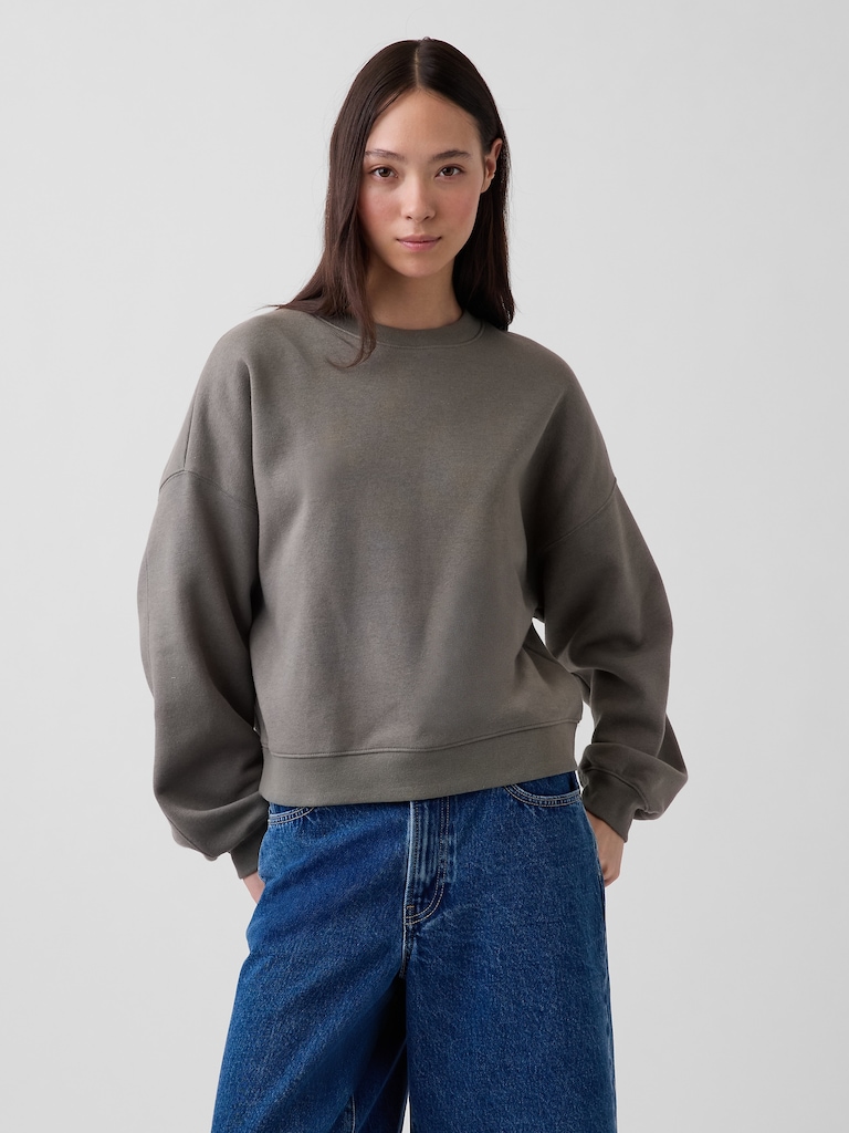VintageSoft Wedge Crew Sweatshirt