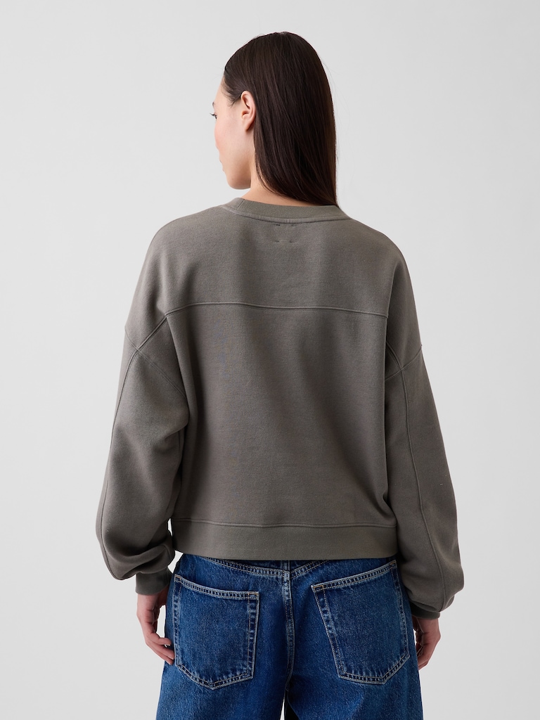 VintageSoft Wedge Crew Sweatshirt