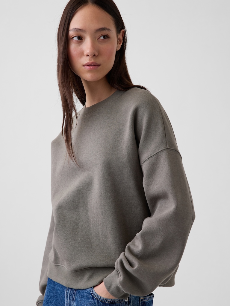 VintageSoft Wedge Crew Sweatshirt