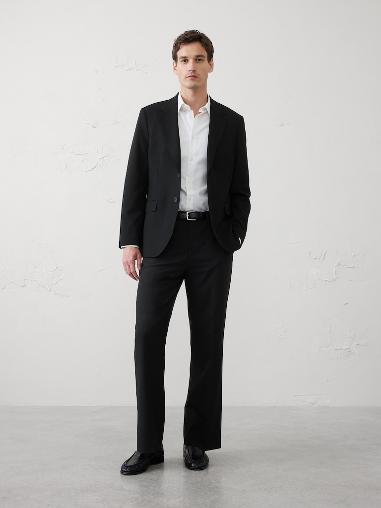 Plainweave Suit Jacket
