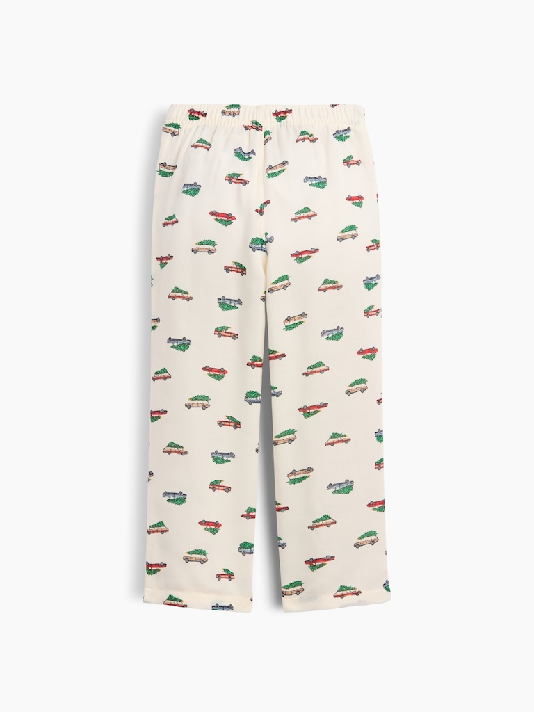 Kids X-Mas Tree Flannel PJ Pants