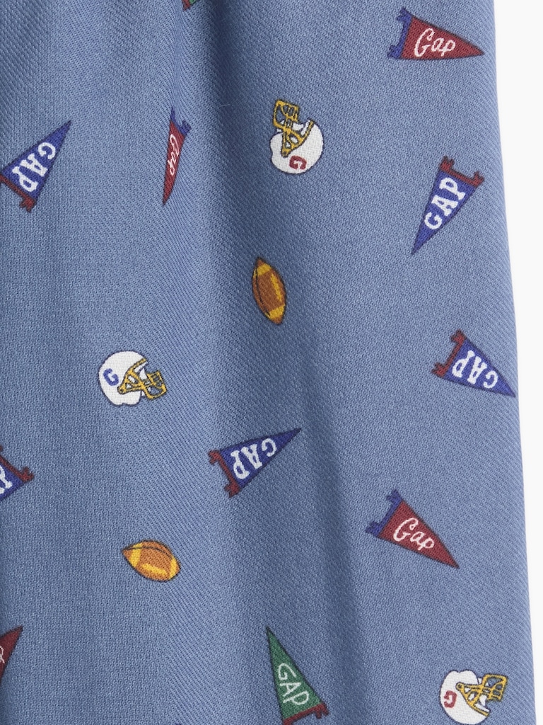 Kids Print Flannel PJ Pants