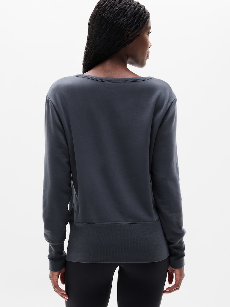 Coaster Luxe V-Neck Sweatshirt