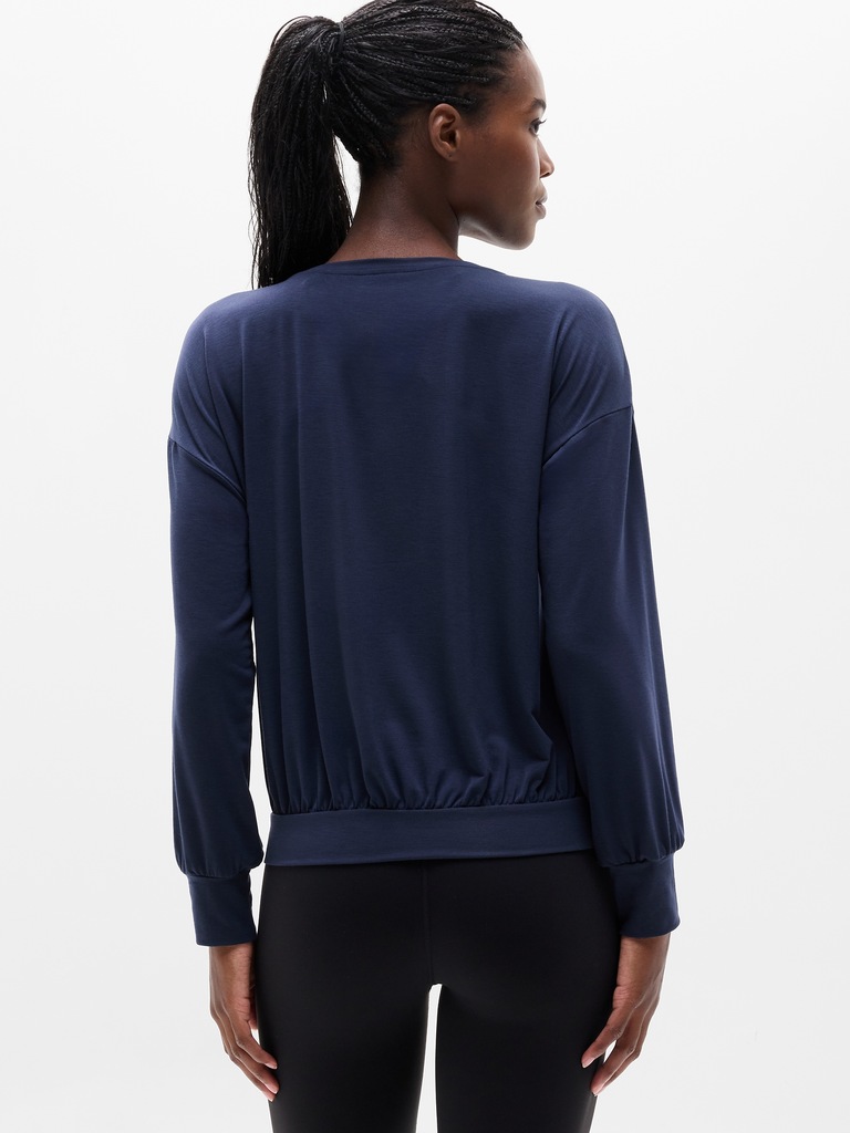 Move With Ease V-Neck Top