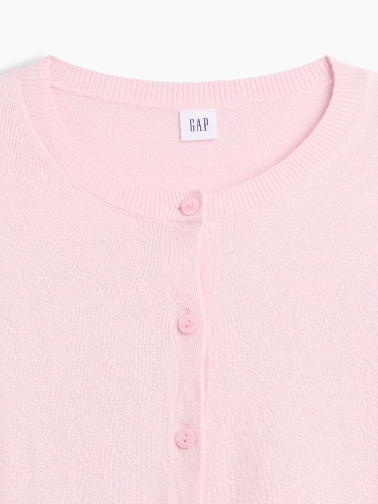 CashSoft Crewneck Cardigan
