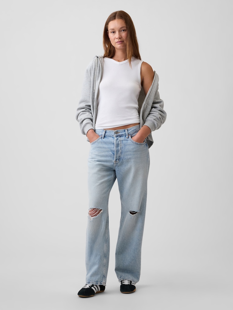 Modern Ribbed High-Neck Tank Top