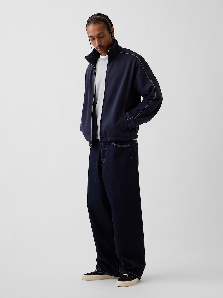 Heavyweight Oversized Zip Jacket