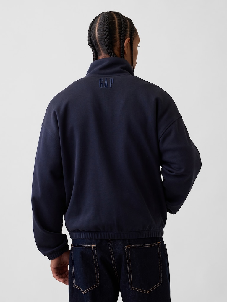 Heavyweight Oversized Zip Jacket