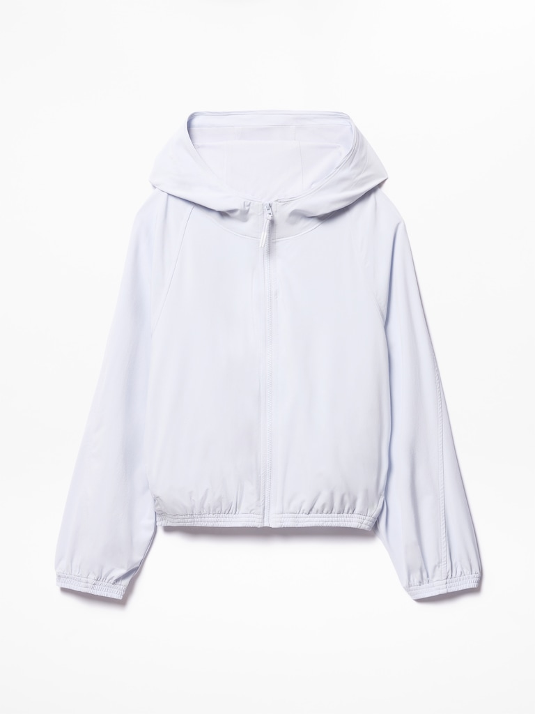 Athleta Girl Run Free Hooded Jacket
