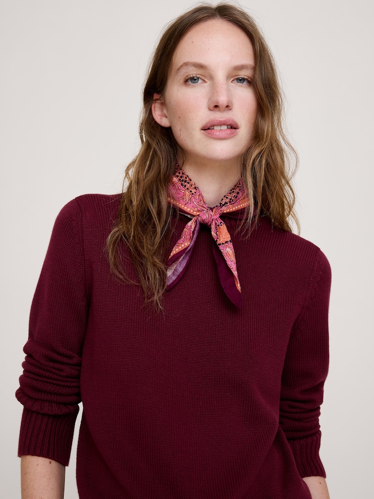 Embroidered Cotton Scarf by Vismaya