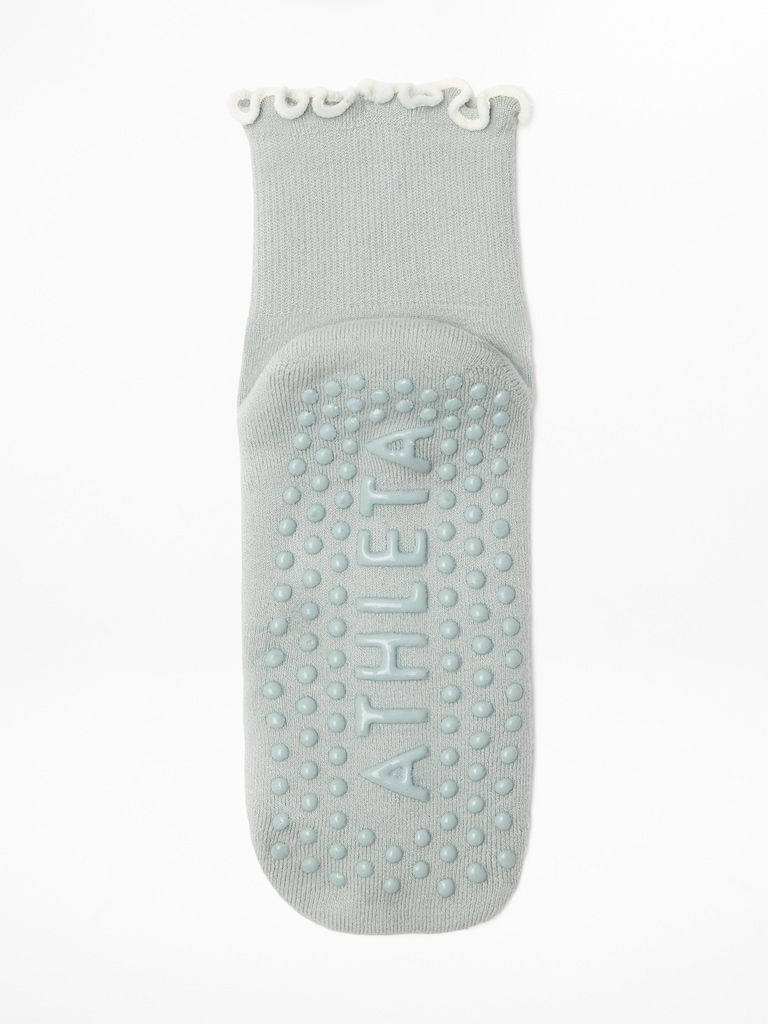Ruffle Grip Sock