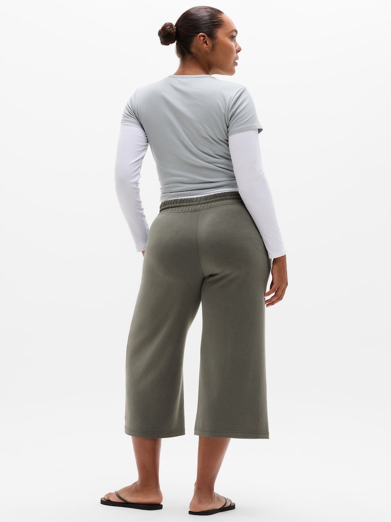 Seasoft Wide Crop Pant