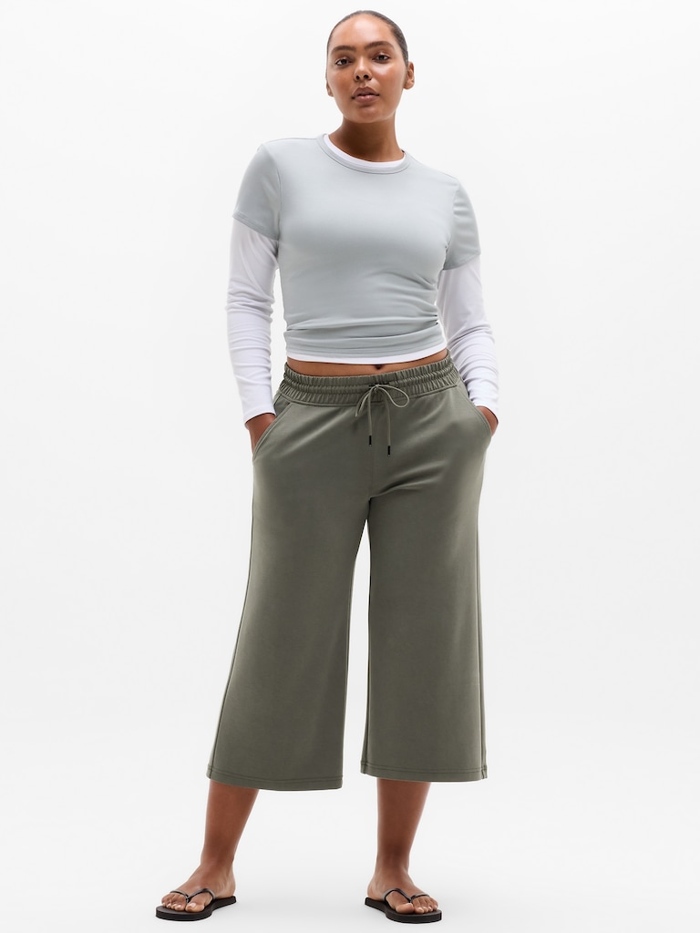 Seasoft Wide Crop Pant