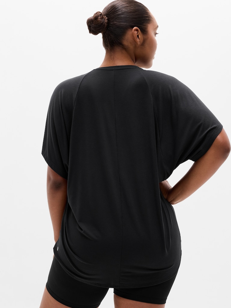 Move With Ease Draped Tee