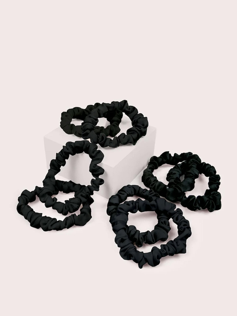 The Hair Edit Ruched Scrunchies Pack