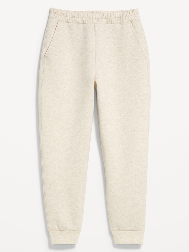 High-Waisted Bounce Fleece Jogger Sweatpants