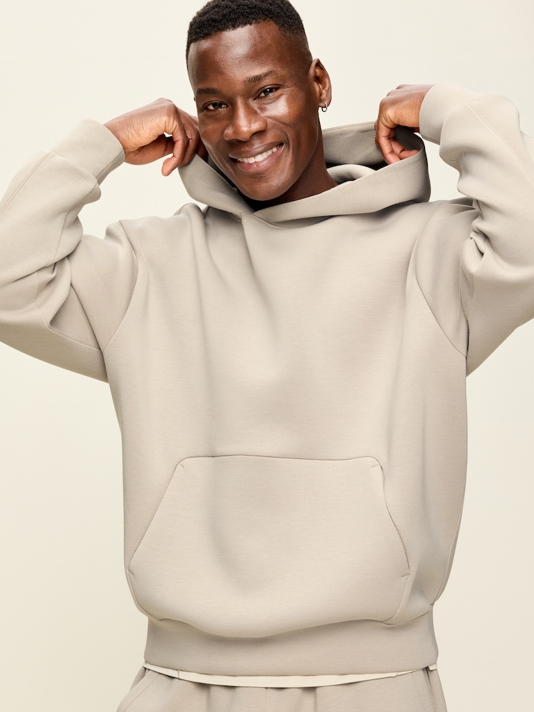 Bounce Fleece Oversized Pullover Hoodie