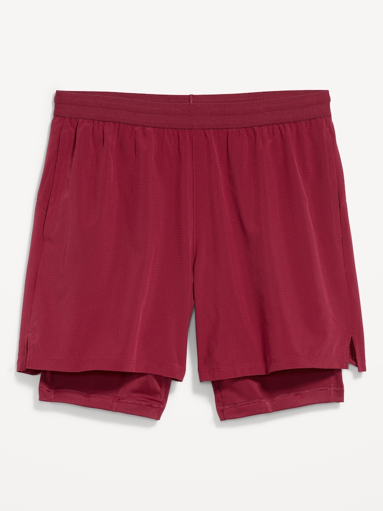 2-In-1 Performance Run Shorts -- 5-inch inseam