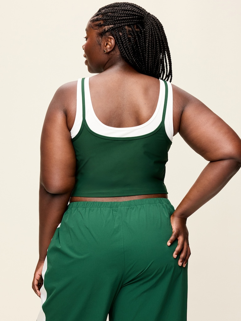 PowerSoft Layered Longline Bra
