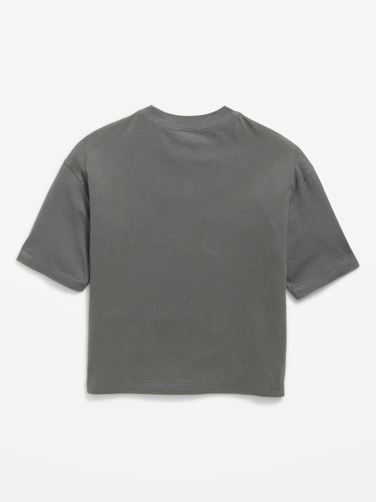 Kiss™ Gender-Neutral Oversized Graphic T-Shirt for Kids