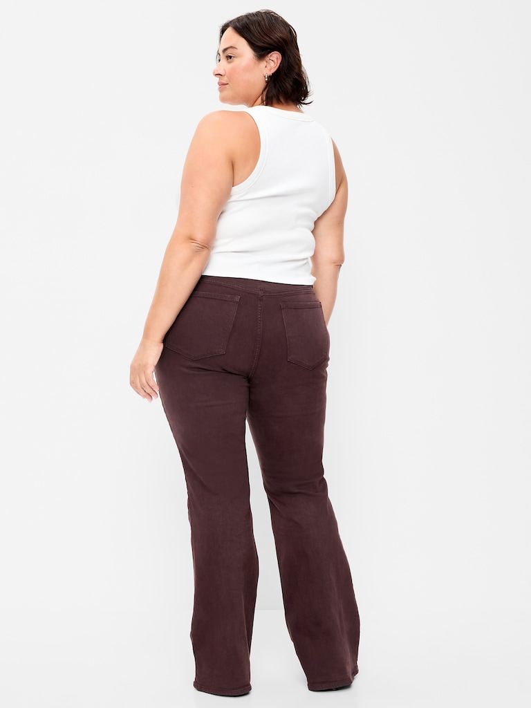 High-Waisted Flare Jeans