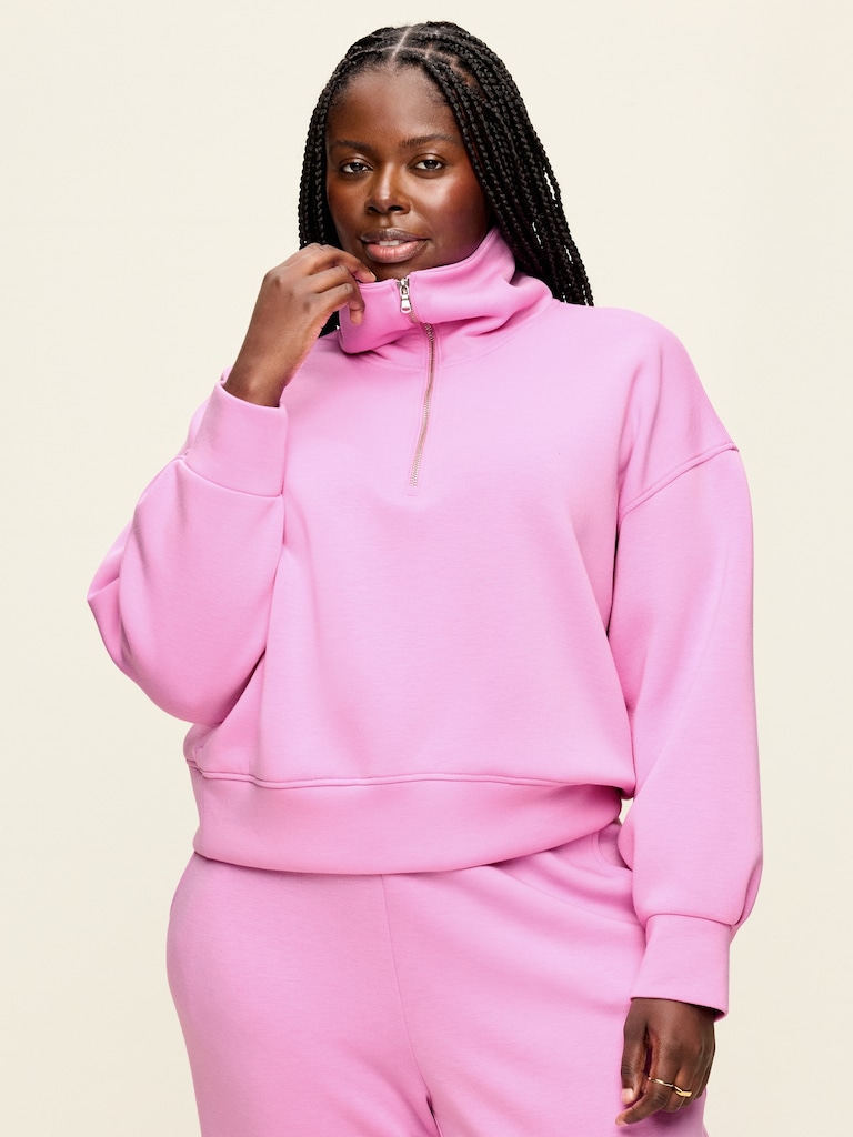 Bounce Fleece Half-Zip Pullover Sweatshirt