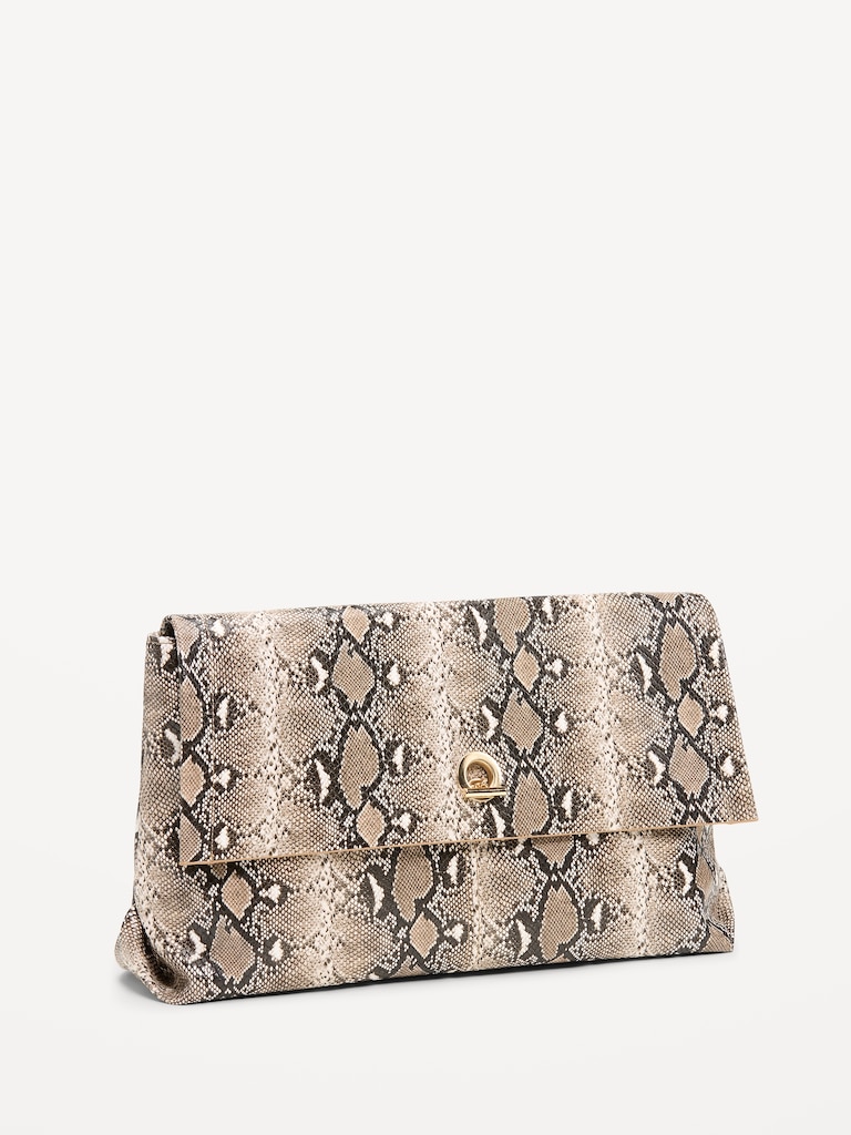 Oversized Slouchy Clutch