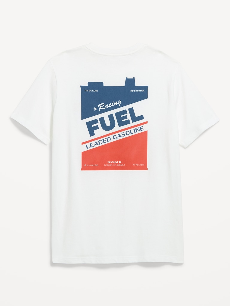 Soft-Washed Crew-Neck Graphic T-Shirt