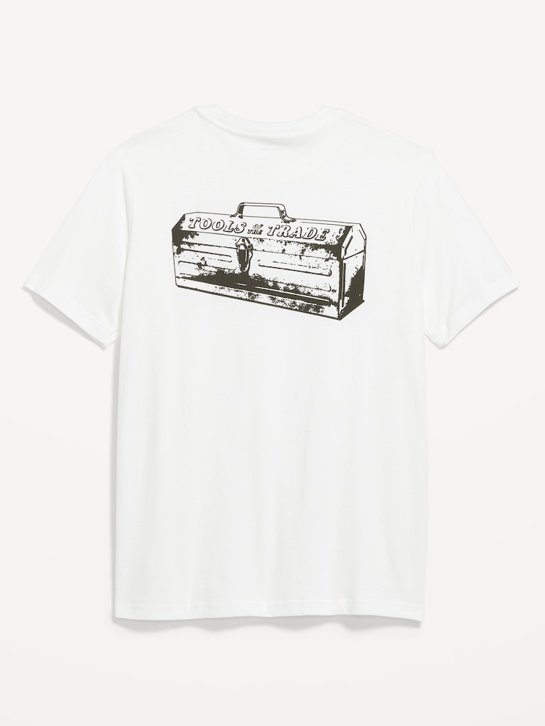 Soft-Washed Crew-Neck Graphic T-Shirt