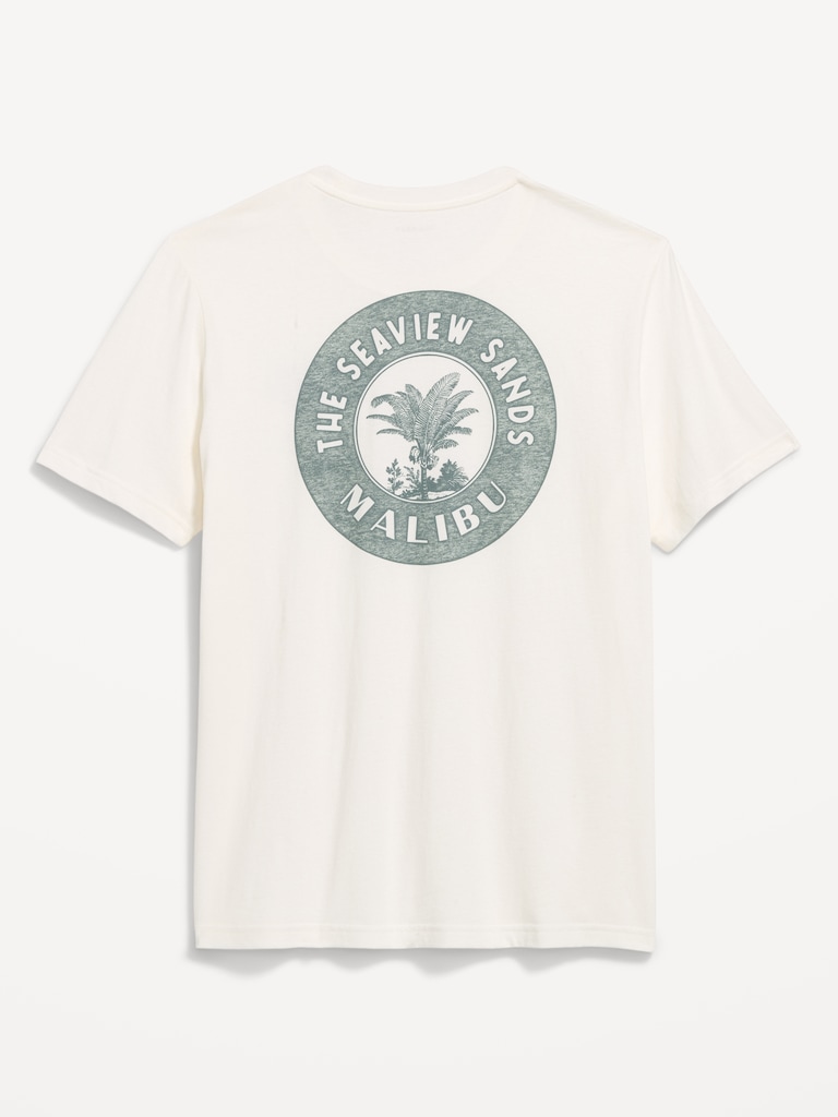 Soft-Washed Crew-Neck Graphic T-Shirt