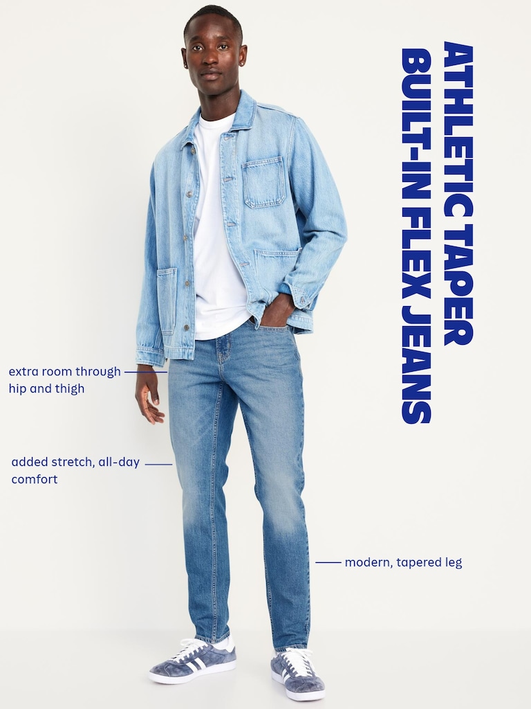 Athletic Taper Built-In Flex Jeans