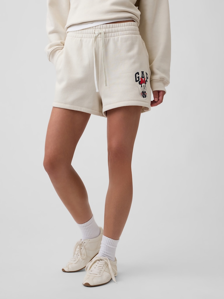 Gap × Disney Minnie Mouse Logo Shorts