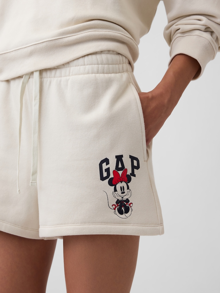 Gap × Disney Minnie Mouse Logo Shorts