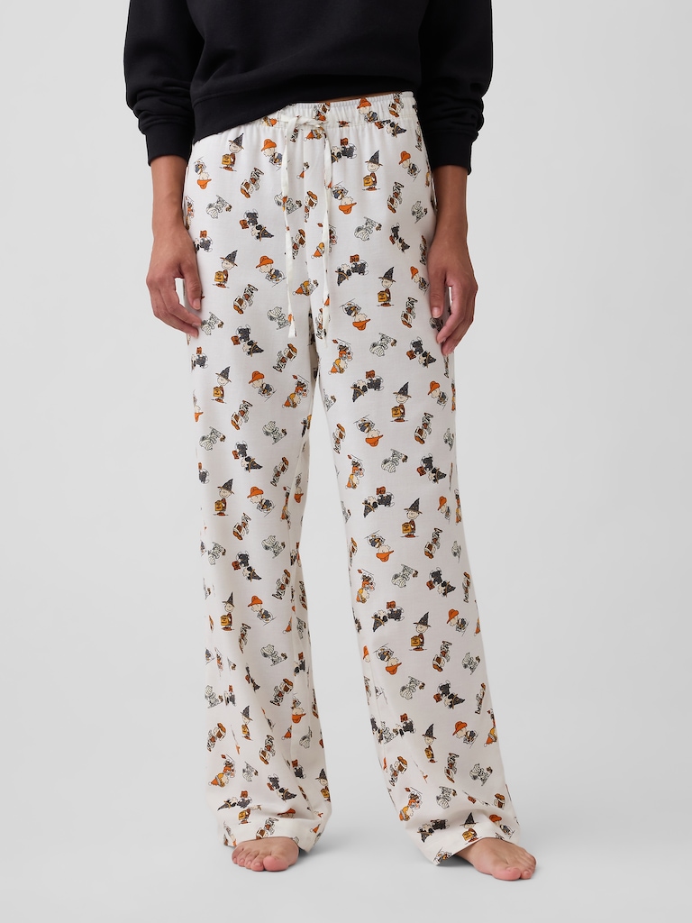 Peanuts Flannel PJ Pants