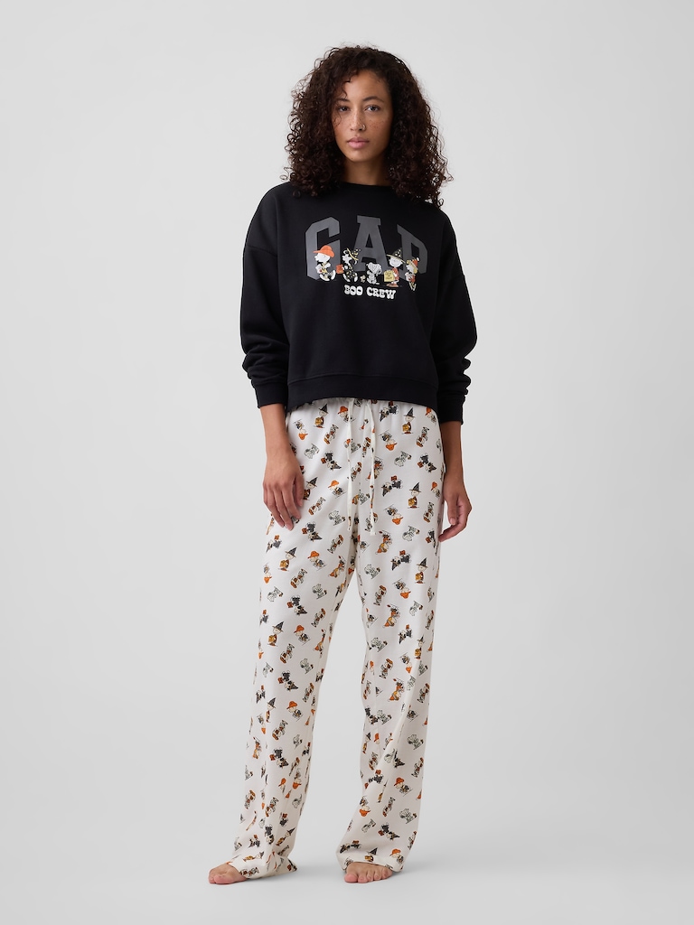 Oversized Wedge Crewneck Sweatshirt