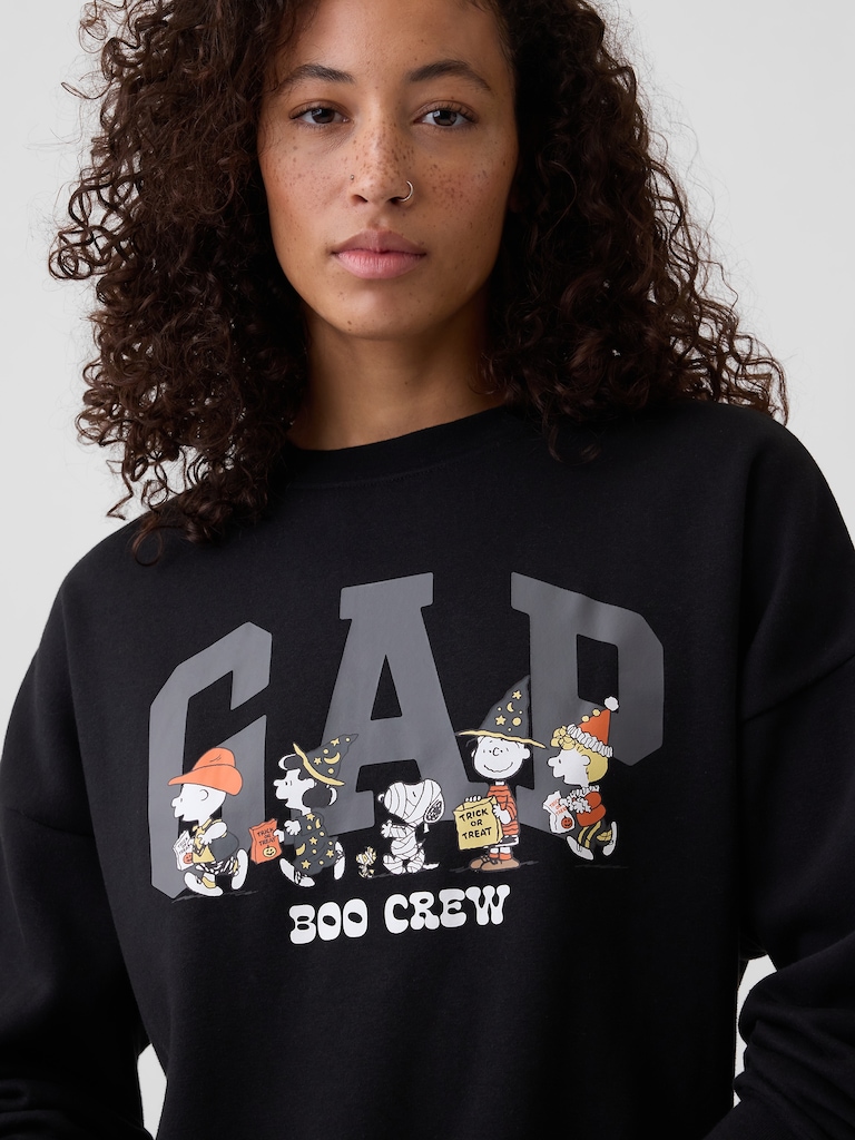 Oversized Wedge Crewneck Sweatshirt