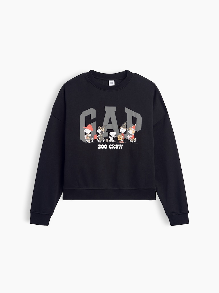 Oversized Wedge Crewneck Sweatshirt