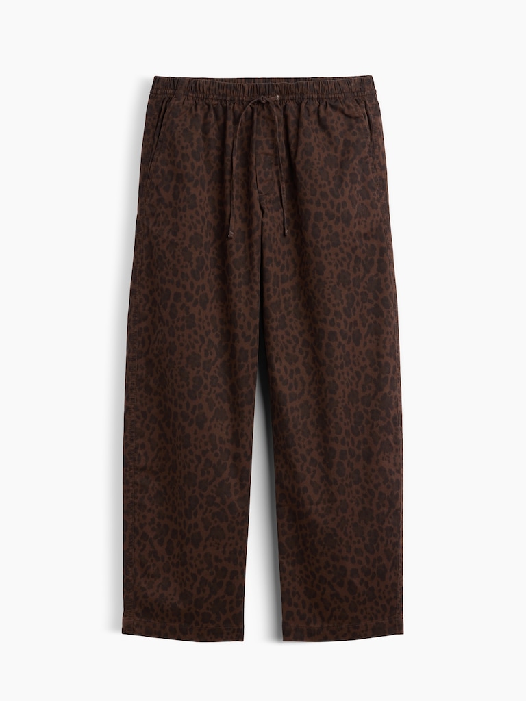 Mid Rise Easy Barrel Khakis