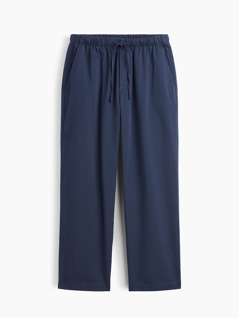 Mid Rise Easy Twill Pants