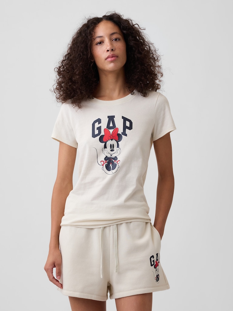 Gap × Disney Minnie Mouse Logo T-Shirt