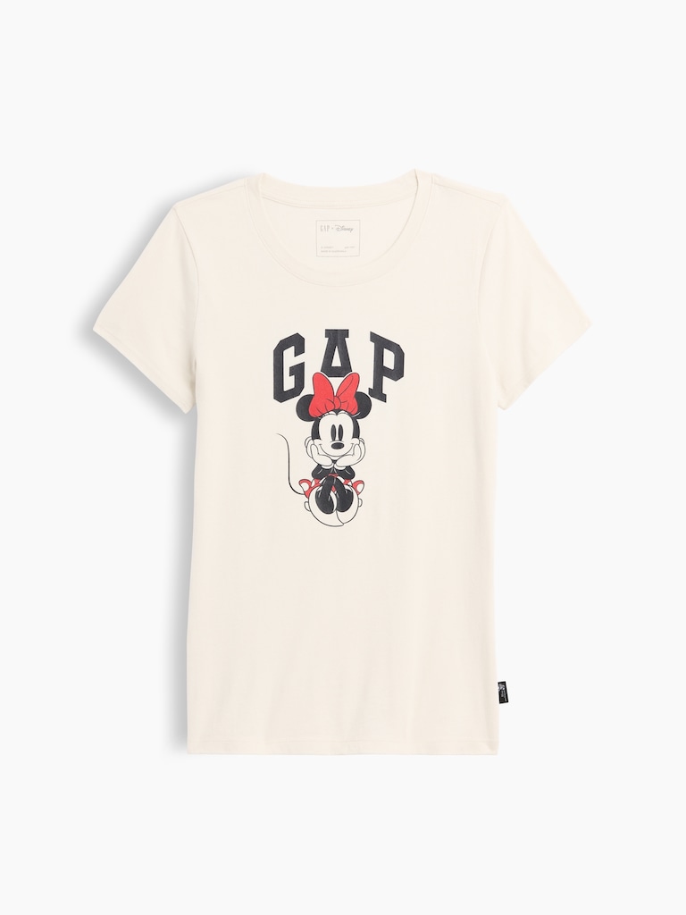 Gap × Disney Minnie Mouse Logo T-Shirt