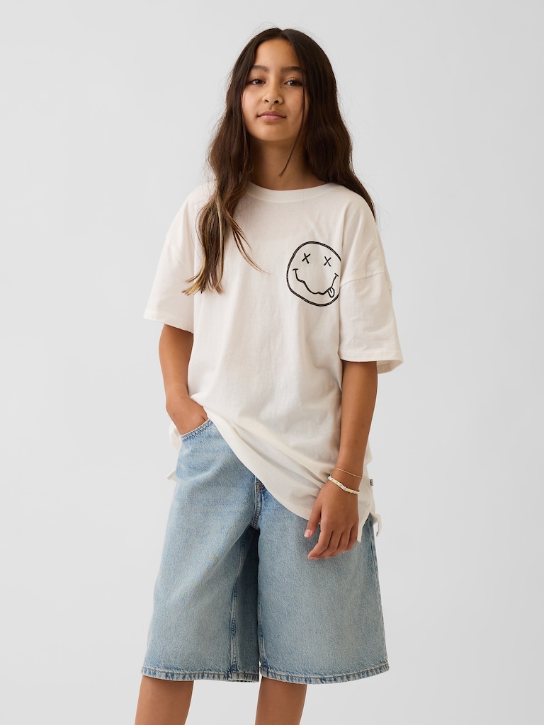 Kids Nirvana Oversized T-Shirt